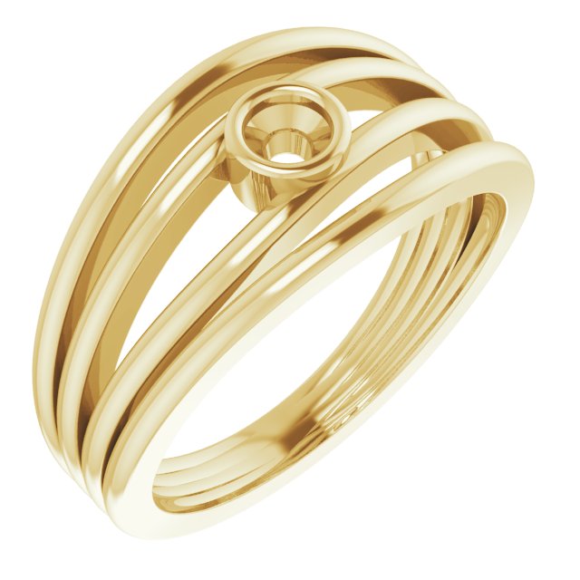 14k Yellow Gold