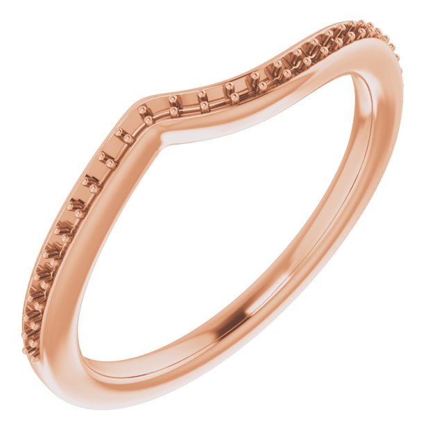 Accented Bypass Engagement Ring or Band