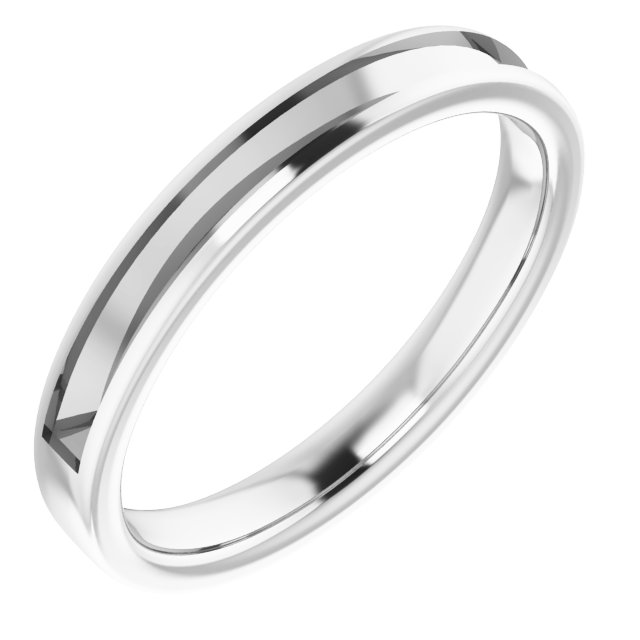 14K White 1/2 CTW Diamond Channel-Set Anniversary Band