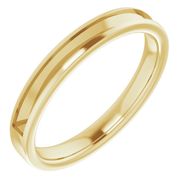 14K Yellow 1/2 CTW Diamond Channel-Set Anniversary Band