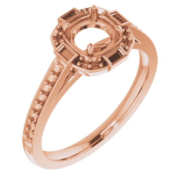 Halo-Style Engagement Ring or Band