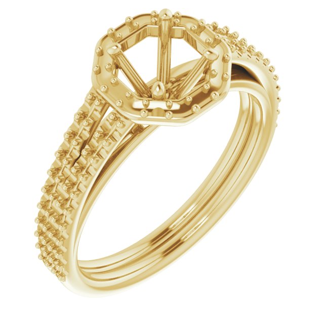 14k Yellow Gold