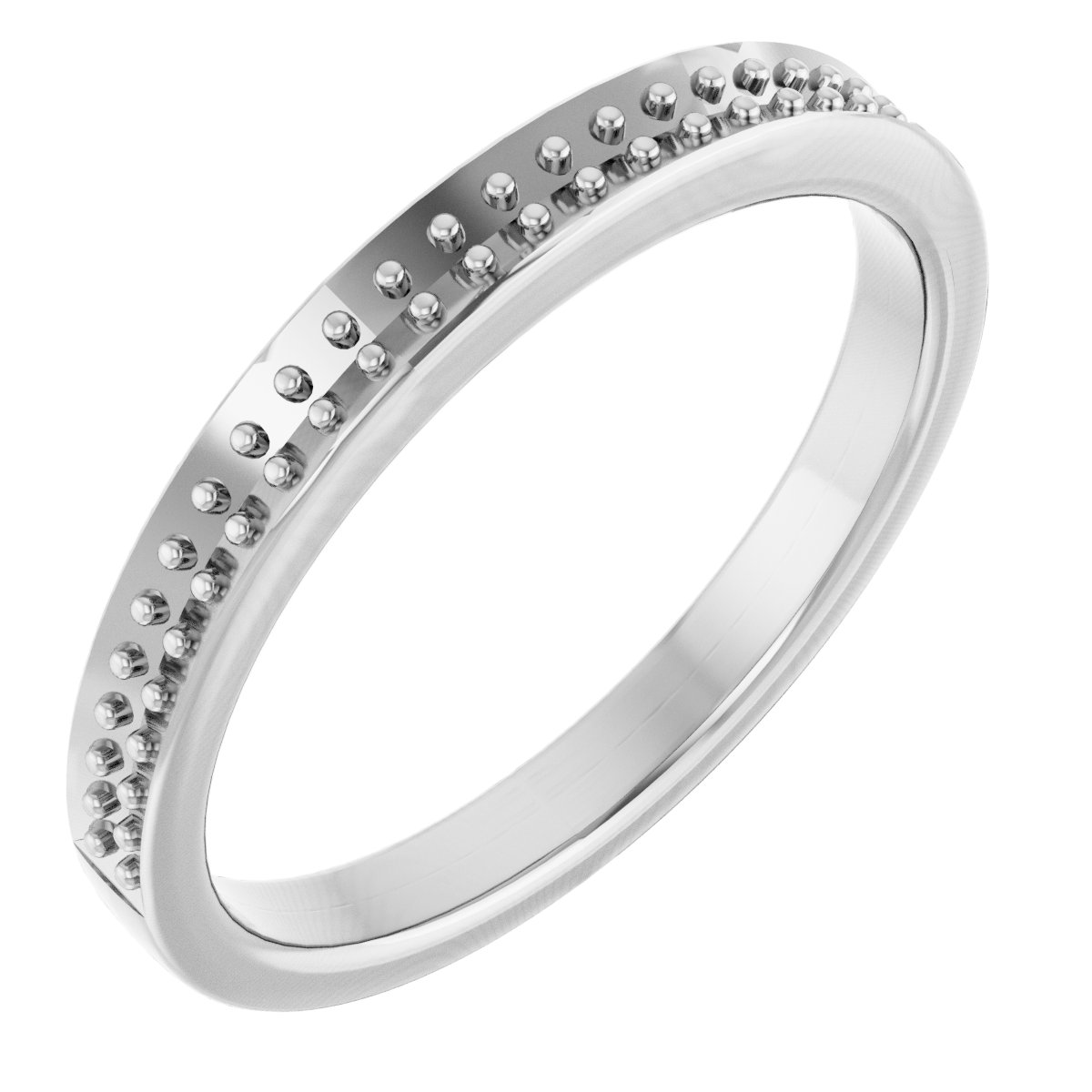 Platinum 1/8 CTW Diamond Anniversary Band 