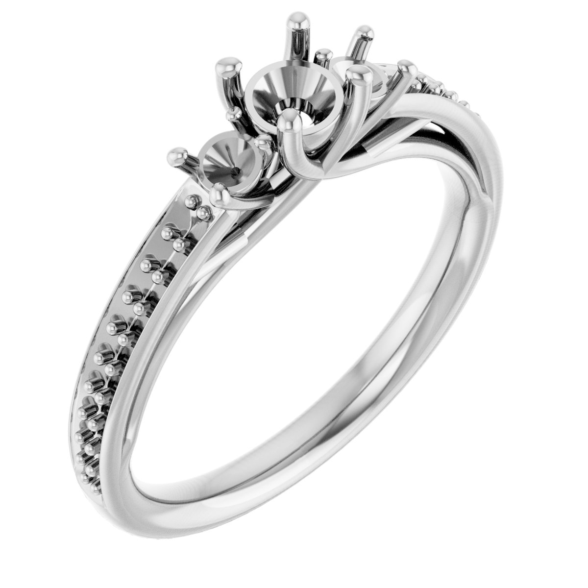Three-Stone Engagement Ring