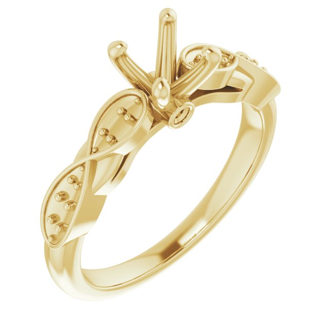 14k Yellow Gold