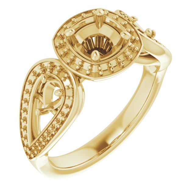 Halo-Style Ring