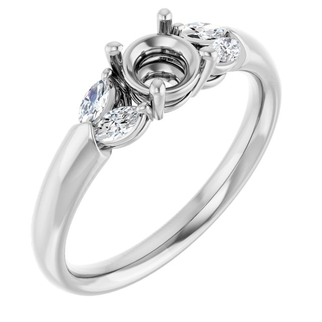 14k White Gold