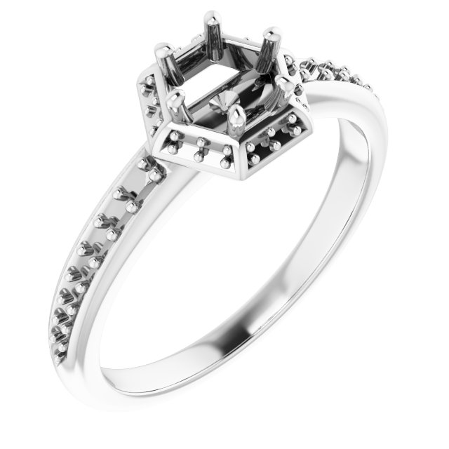 Halo-Style Engagement Ring