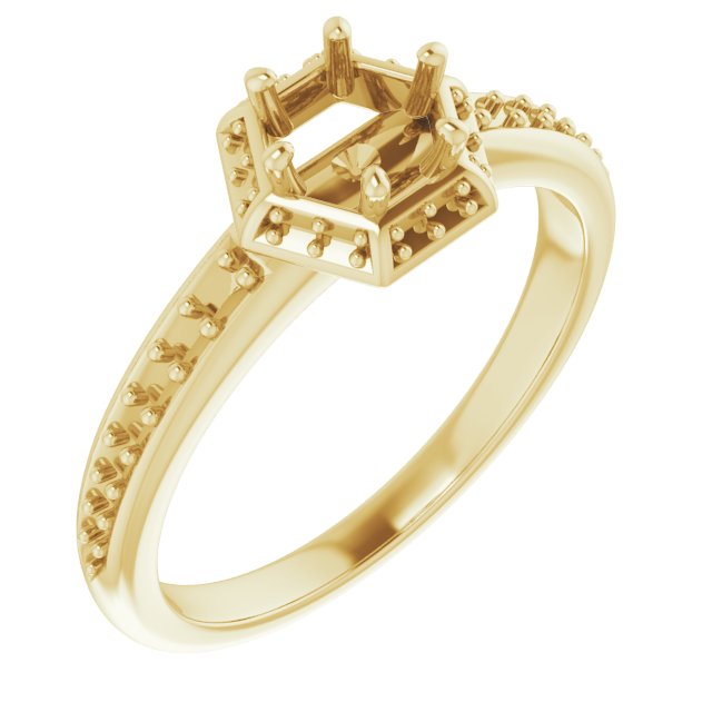 14k Yellow Gold