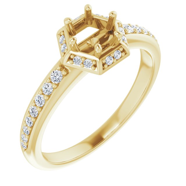 14k Yellow Gold