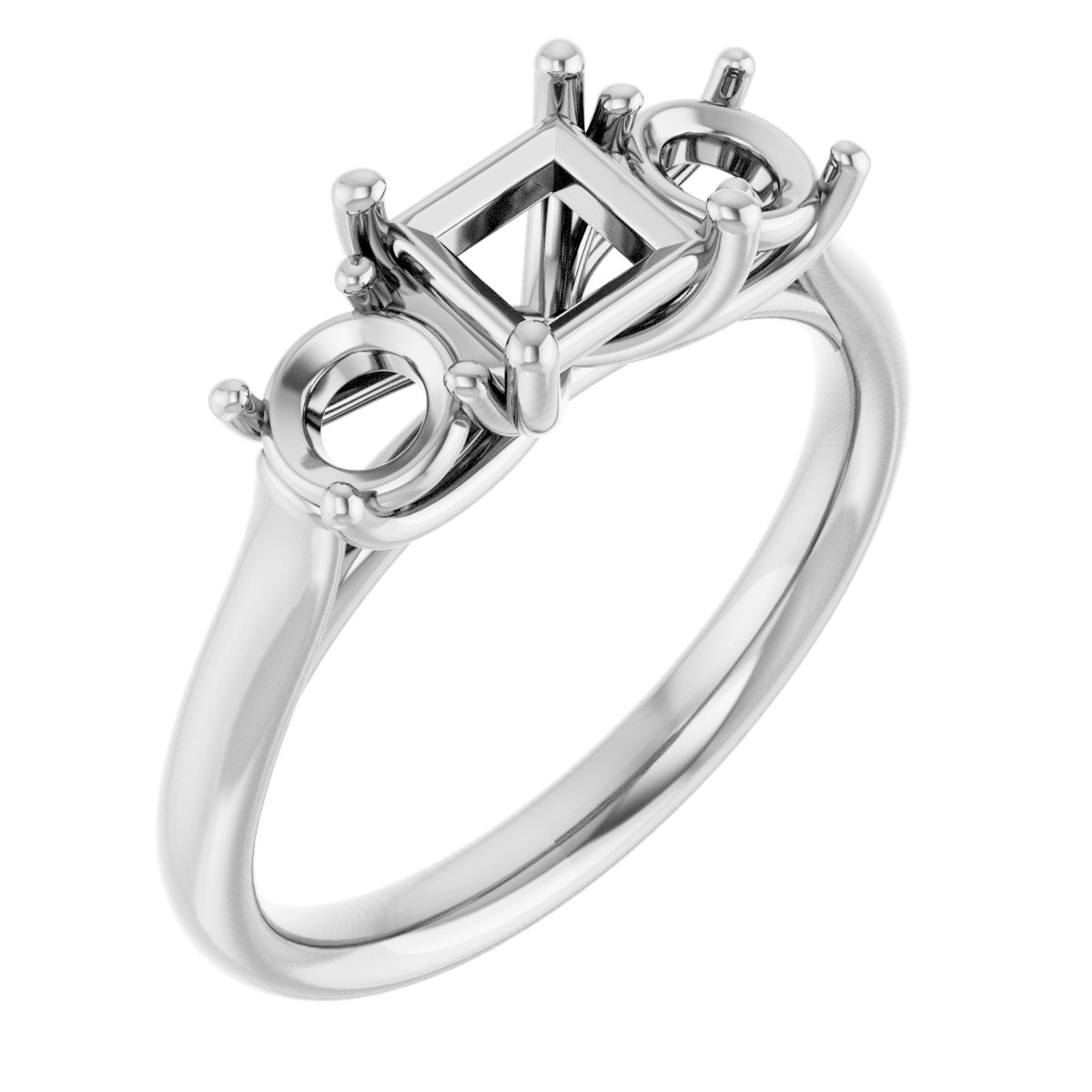Three-Stone Engagement Ring