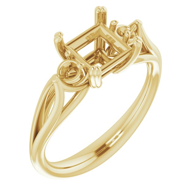 Three-Stone Engagement Ring