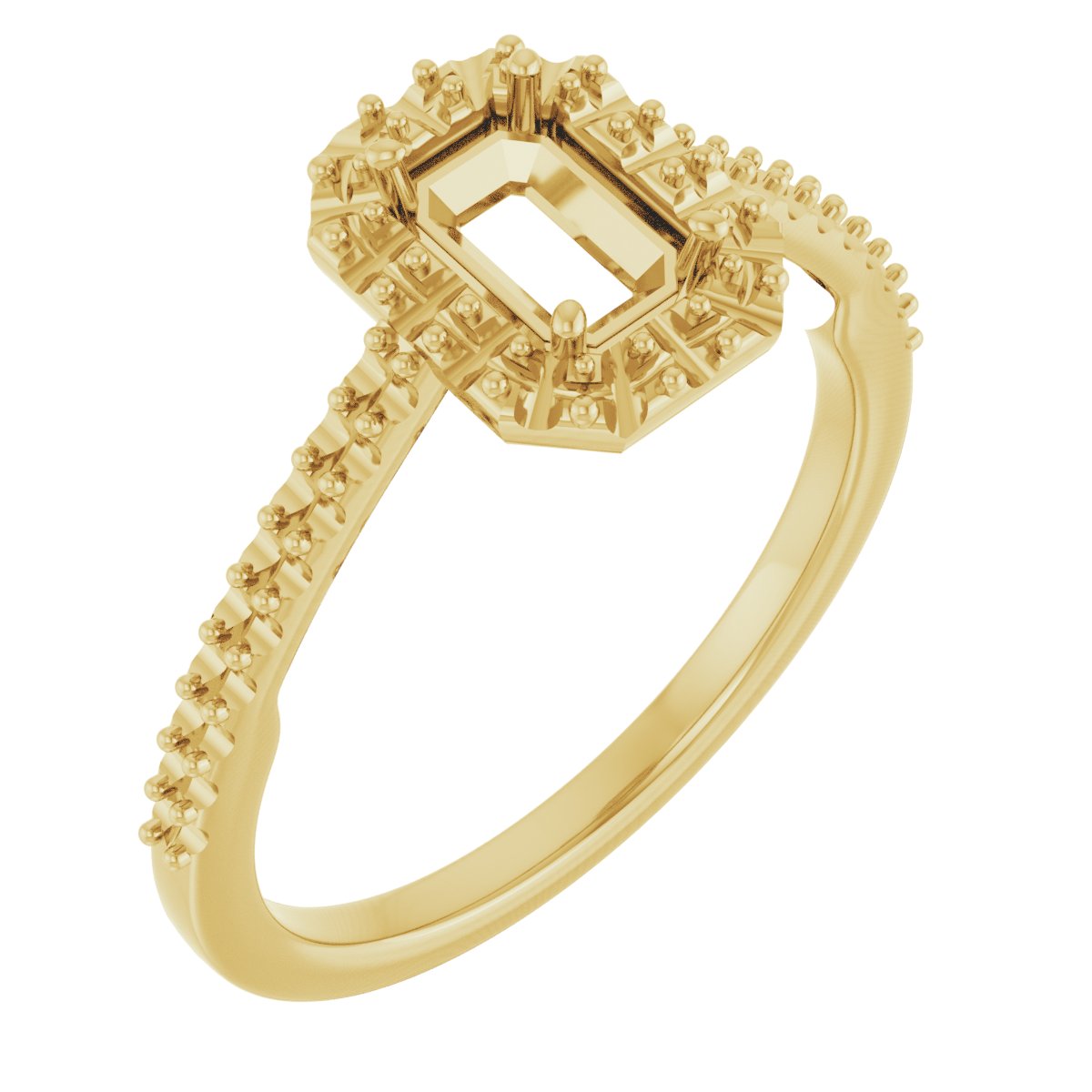 Halo-Style Engagement Ring