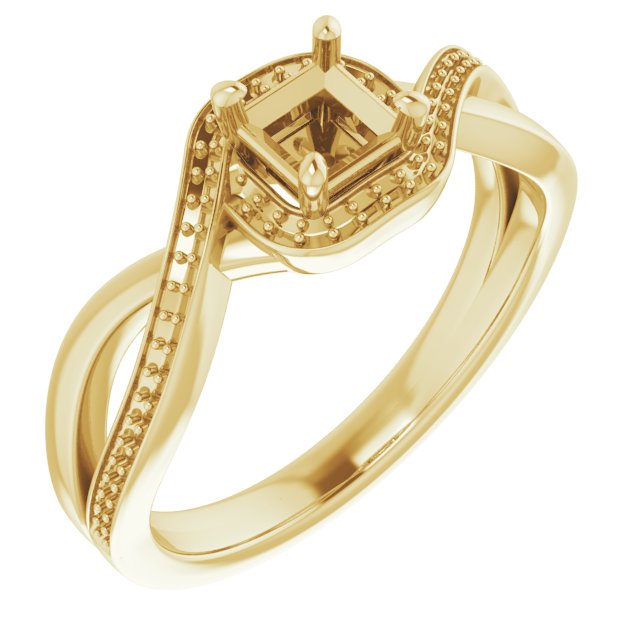 14k Yellow Gold