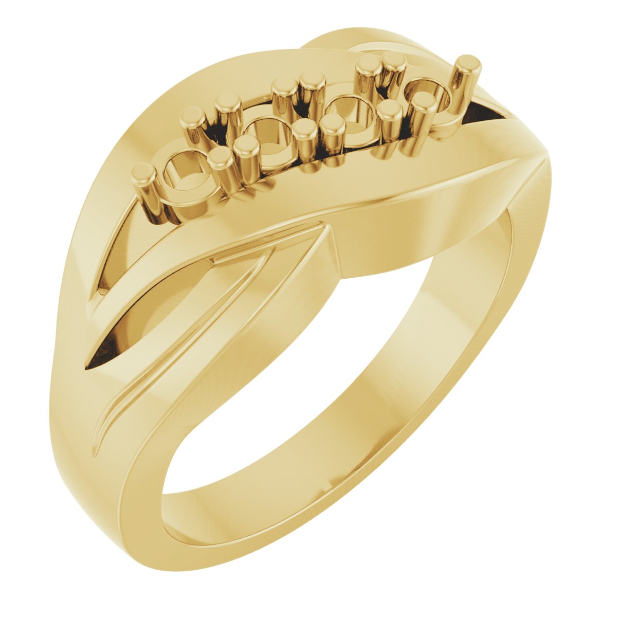 Family Criss-Cross Ring