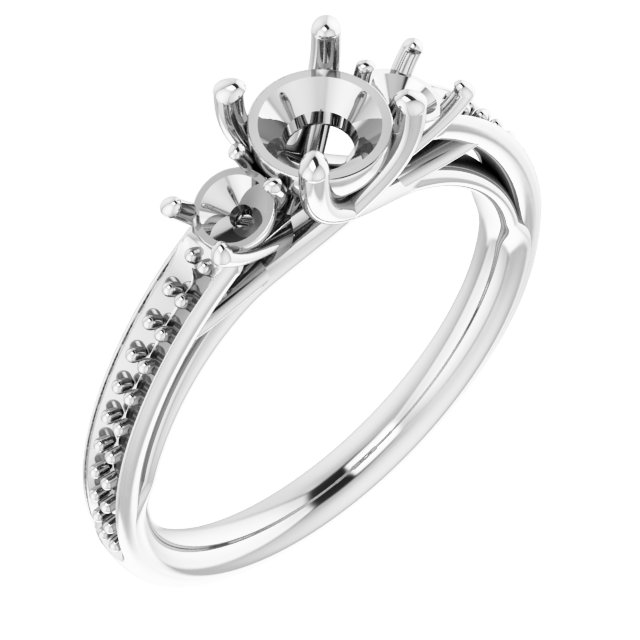 Three-Stone Engagement Ring