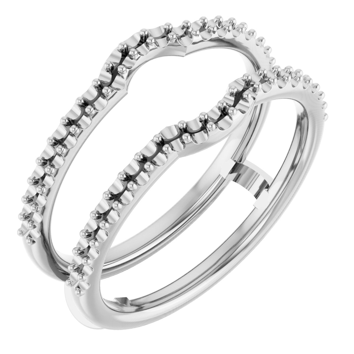 Platinum .375 CTW Diamond Ring Guard Ref 12337274