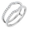 Platinum .375 CTW Diamond Ring Guard Ref 12337274