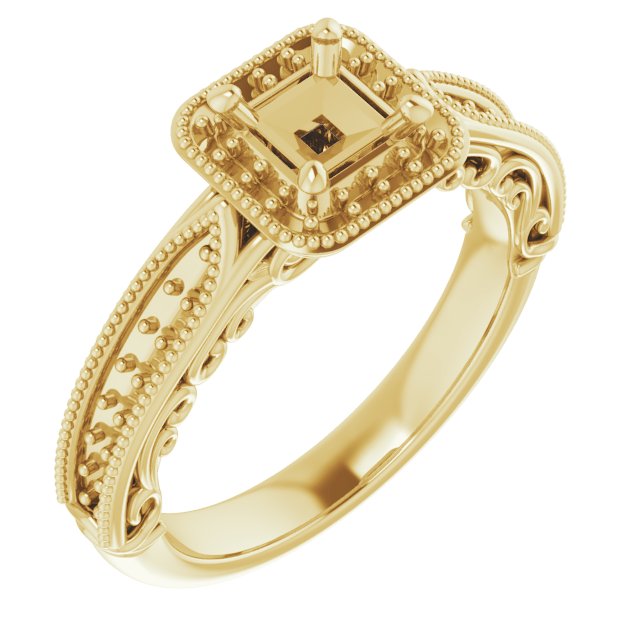 14k Yellow Gold