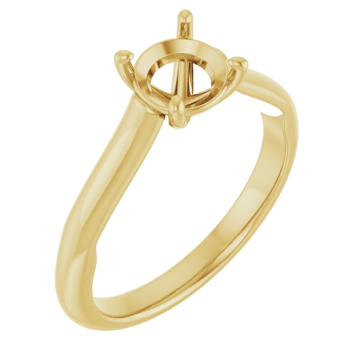 Sculptural Engagement Ring