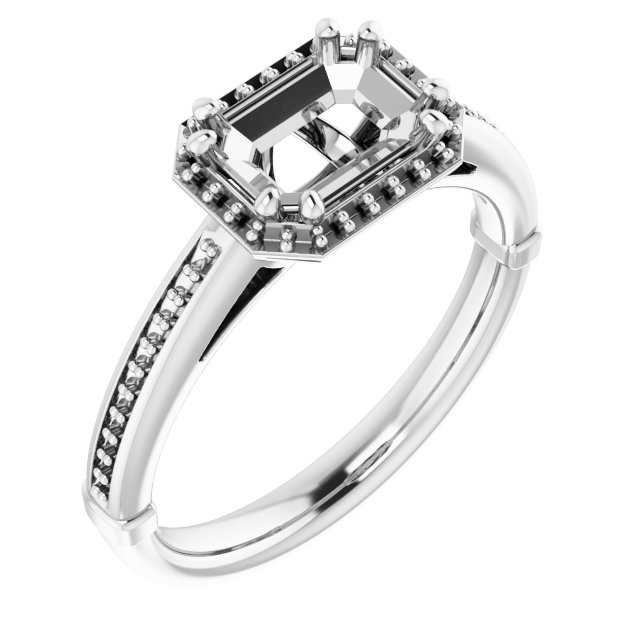 Halo-Style Ring
