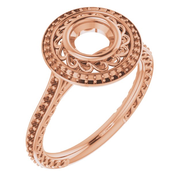 Halo-Style Engagement Ring