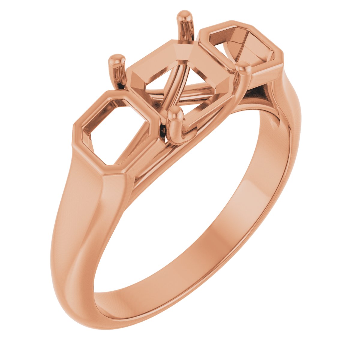 Three-Stone Engagement Ring