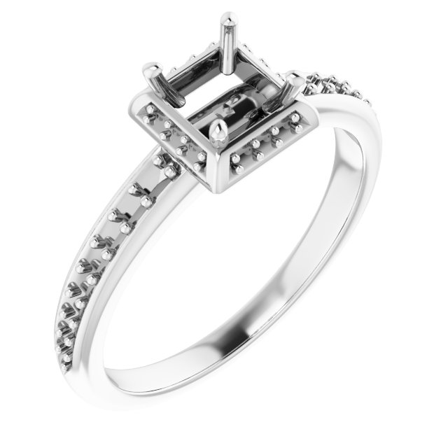 Halo-Style Engagement Ring