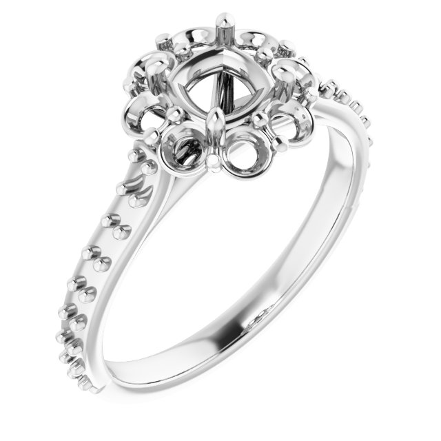 14k White Gold