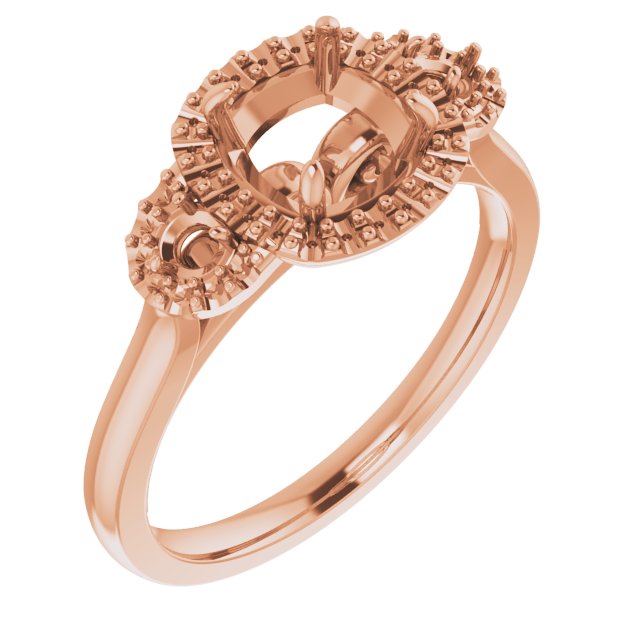 Halo-Style Engagement Ring