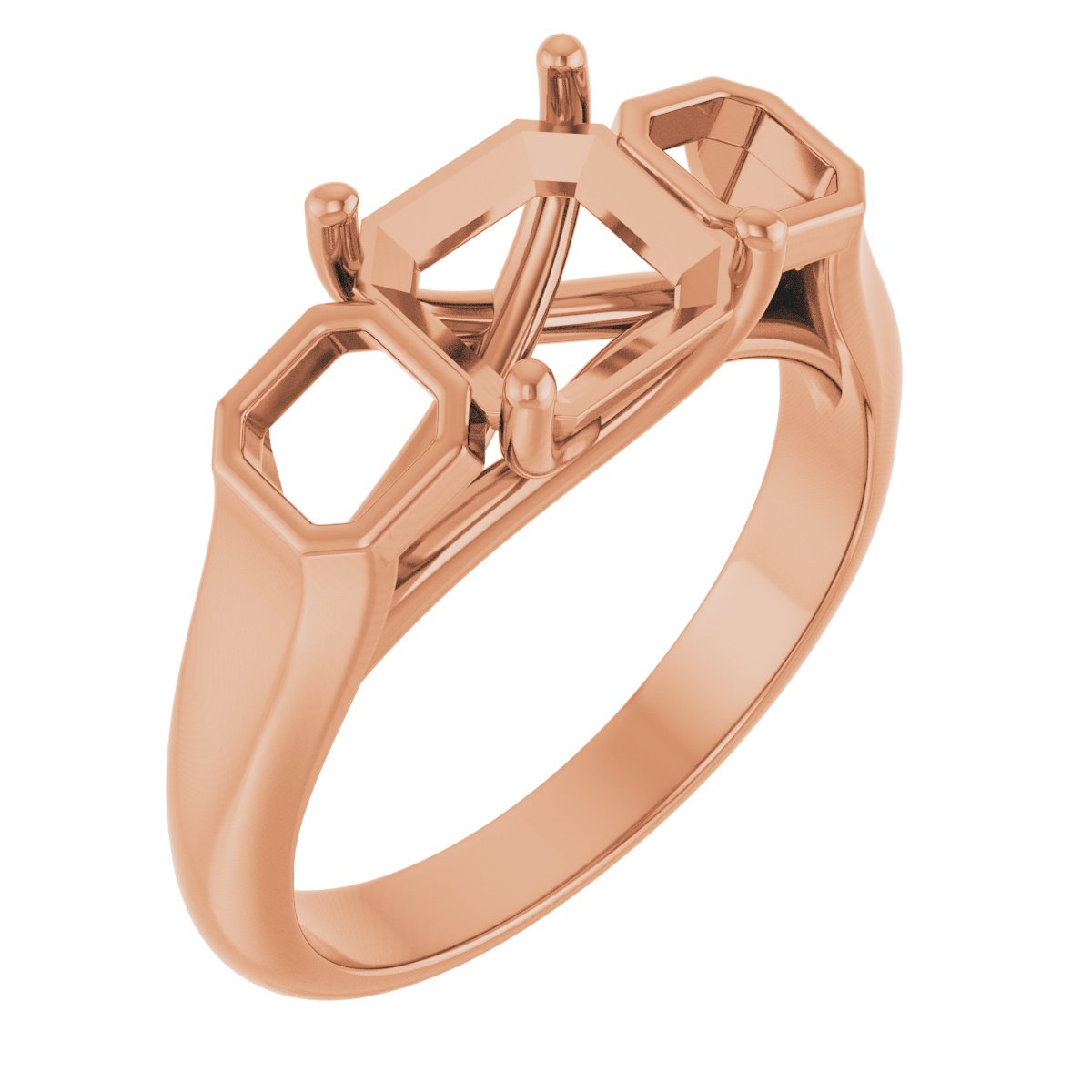 Three-Stone Engagement Ring