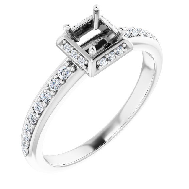 14k White Gold