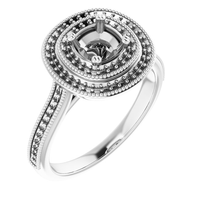 14k White Gold