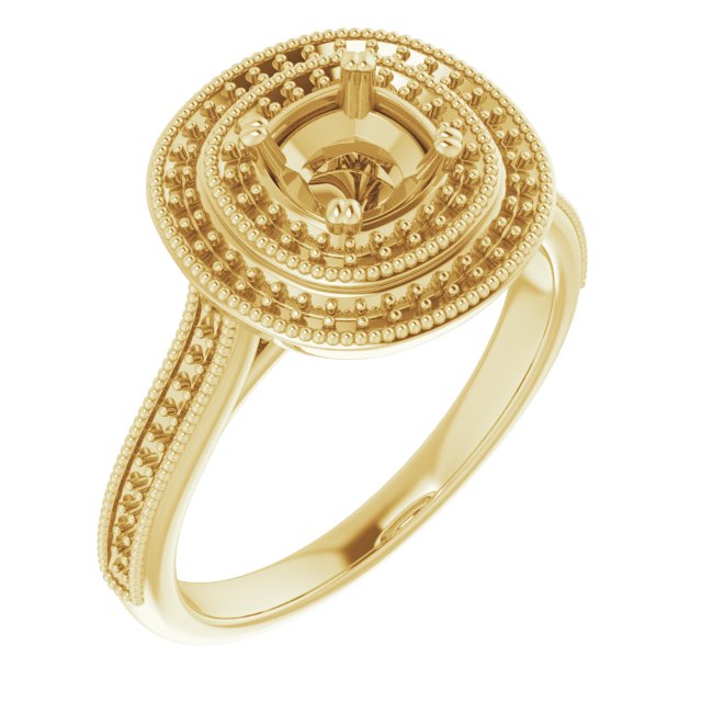 14k Yellow Gold