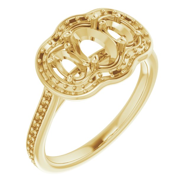 14k Yellow Gold