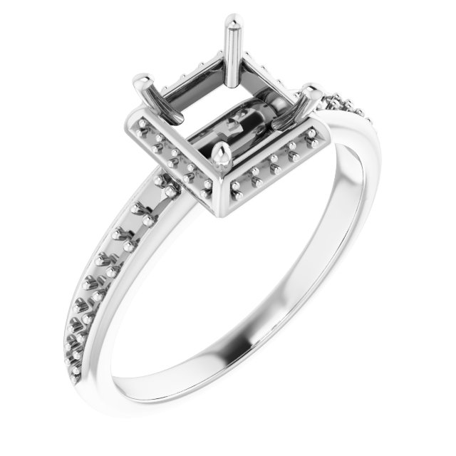 Halo-Style Engagement Ring