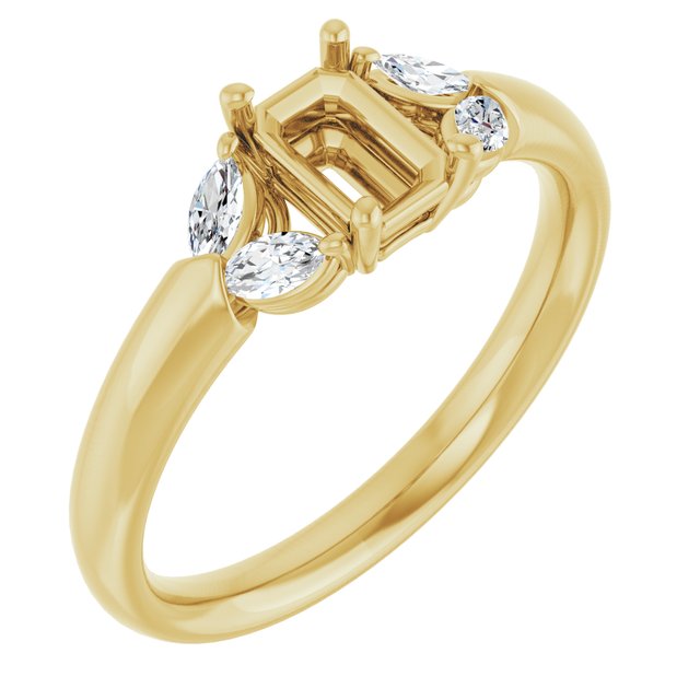 14k Yellow Gold