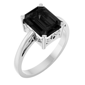 Gemstone Fashion | Scroll Setting® Ring