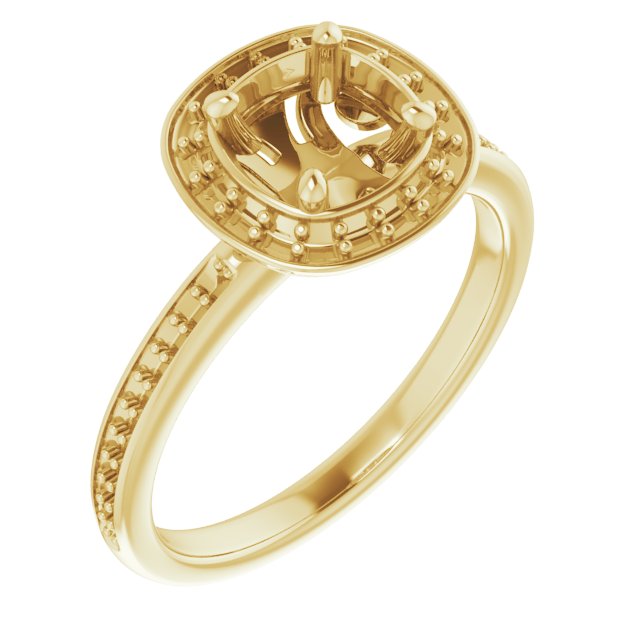 Halo-Style Engagement Ring