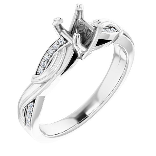 14k White Gold