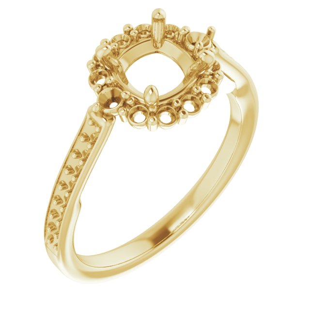 Halo-Style Engagement Ring