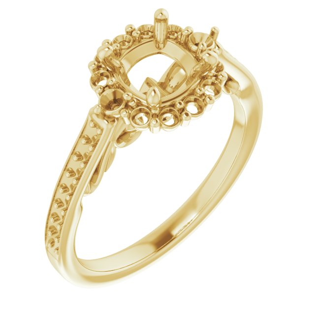 Halo-Style Engagement Ring