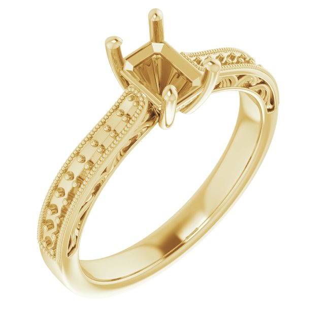 14k Yellow Gold
