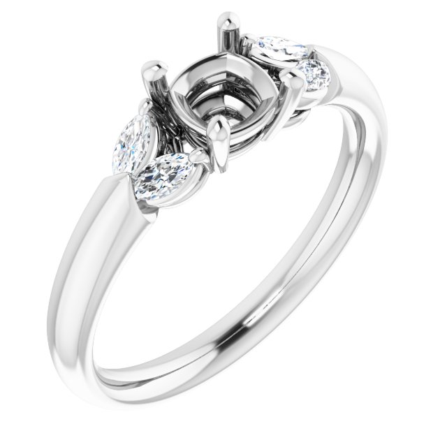 14k White Gold