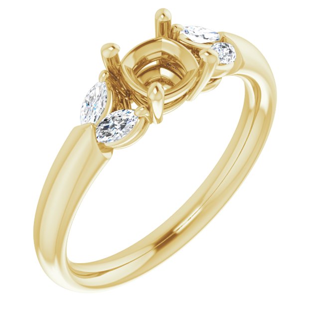 14k Yellow Gold