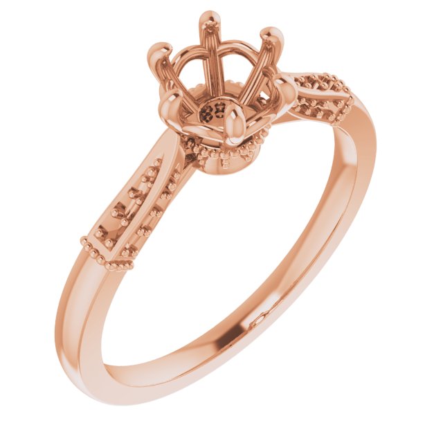 Accented Engagement Ring or Band