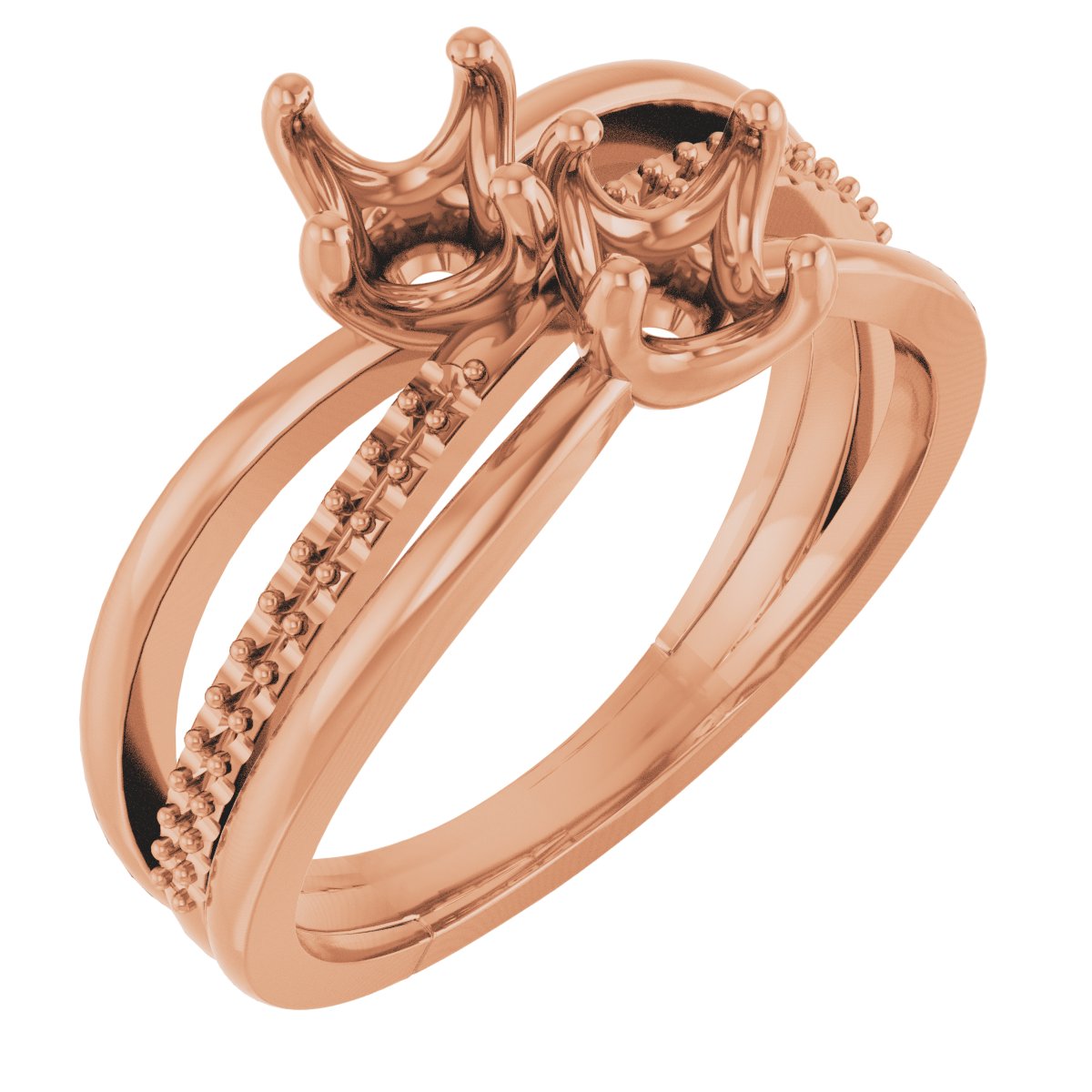 Two-Stone Engagement Ring or Band