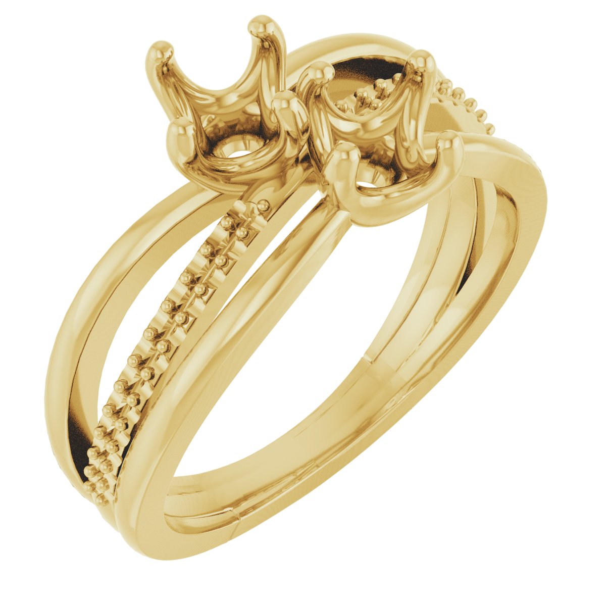 Two-Stone Engagement Ring or Band