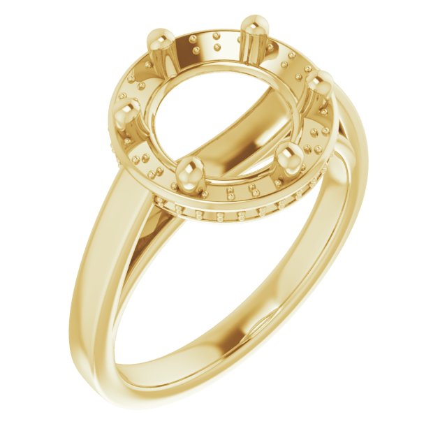 Halo-Style Ring
