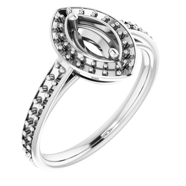 Halo-Style Ring